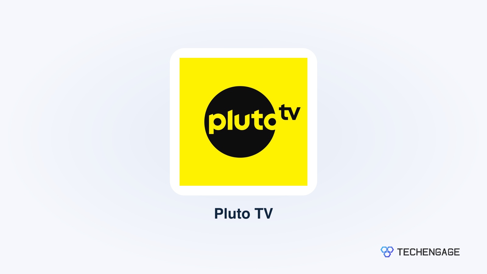 Pluto Tv Official App Artwork On A Techengage Card