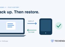 Techengage Windows 11 File Backup |