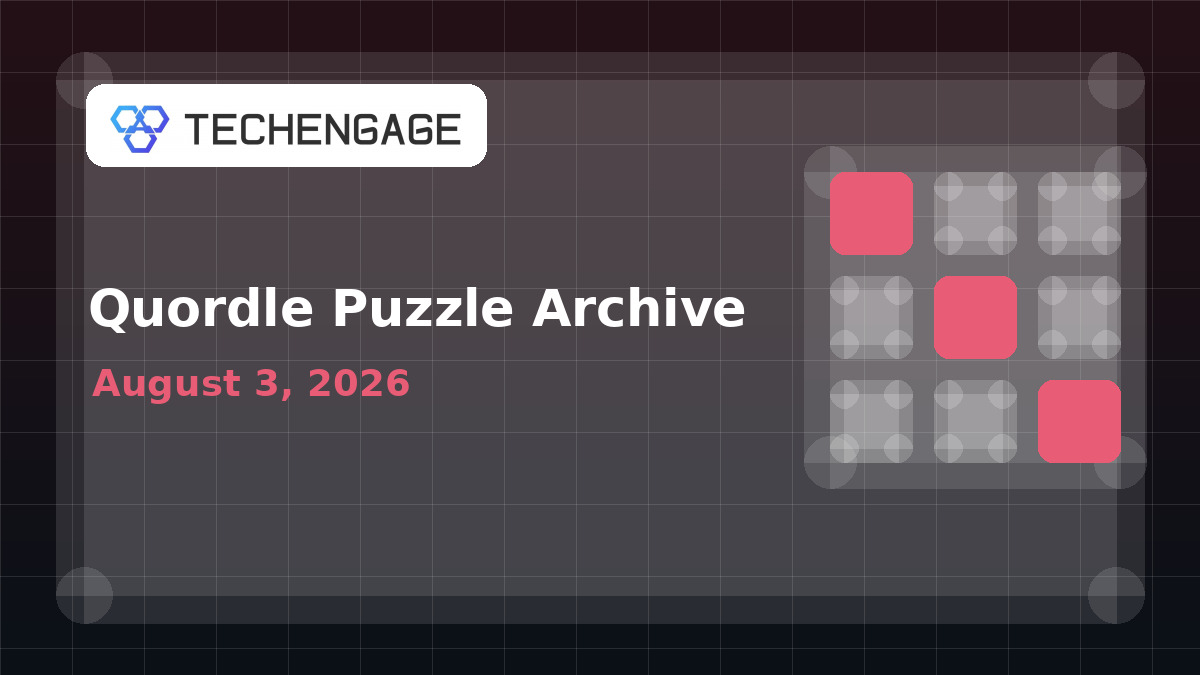 Quordle puzzle artwork