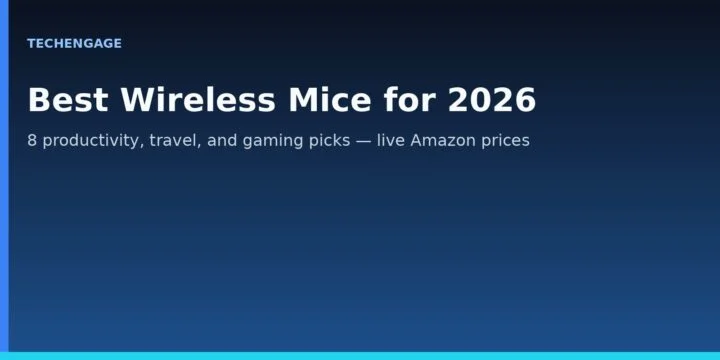 Best Wireless Mice in 2026: 8 Picks for Work, Travel, and Play